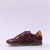 Wonders Towanda Nylon Laced Trainer - Burgundy